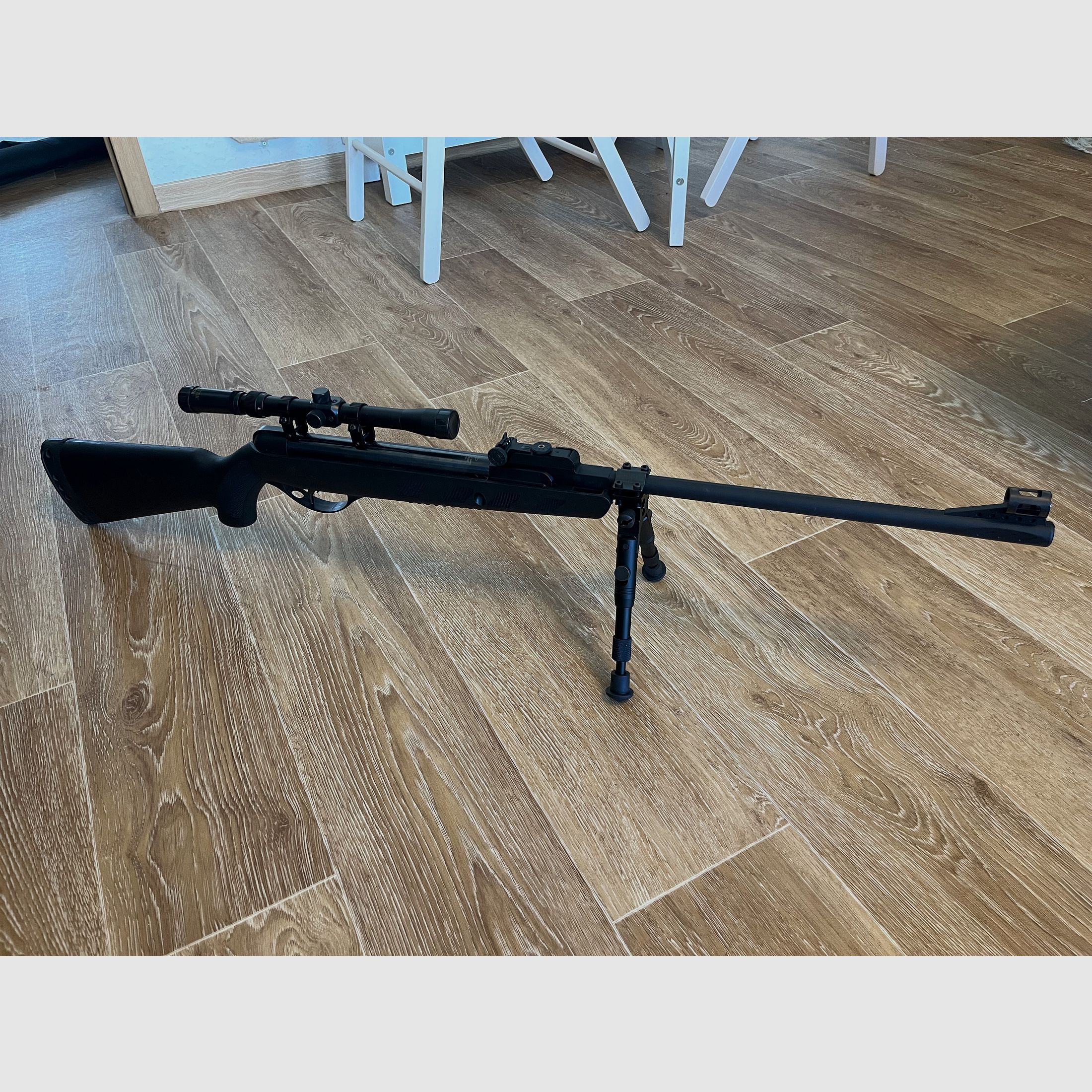 Air rifle SSG AN500 4.5 mm + scope + bipod + bag + pellets