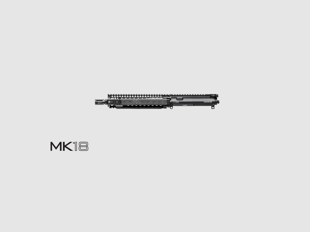 Daniel Defense URG MK18 10.3" 5.56, 1:7, Govt, LPG, RIS II Black, afbeelding 2 van 3
