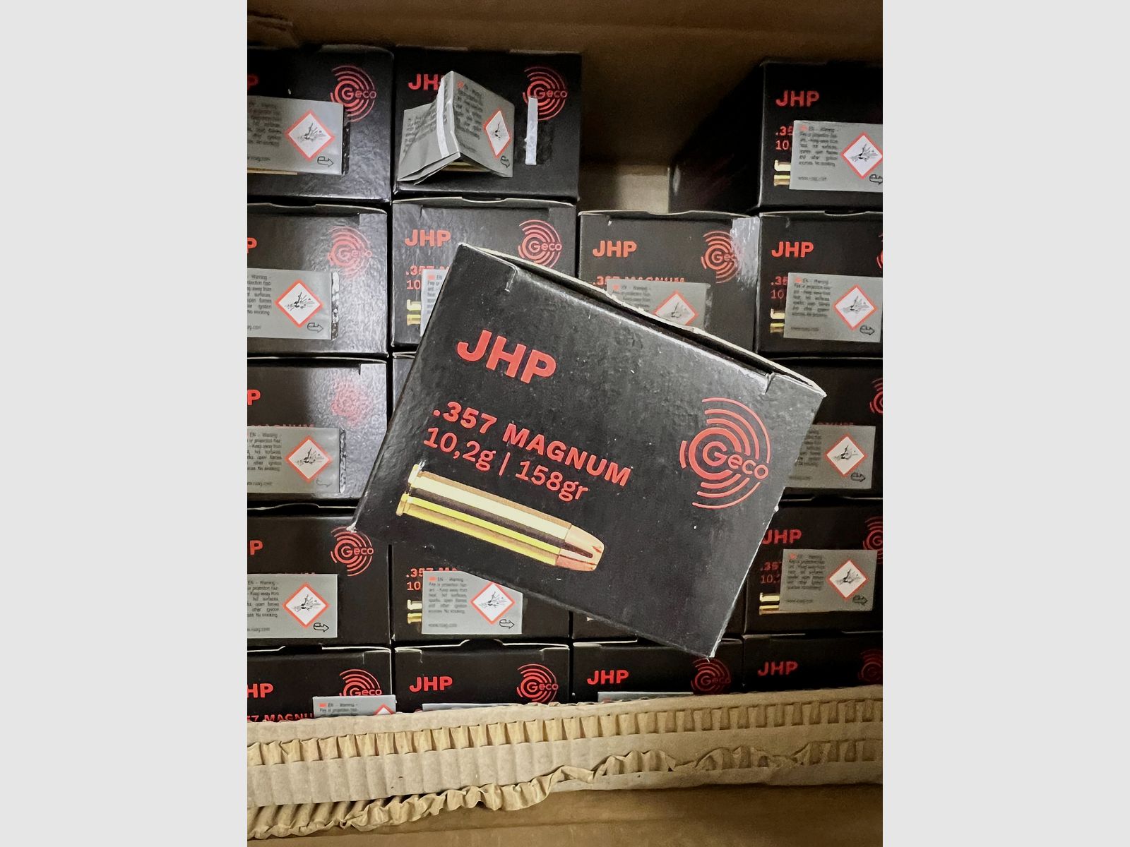 1000 sztuk GECO .357 Magnum Hollow Point 10,2g/158grs.