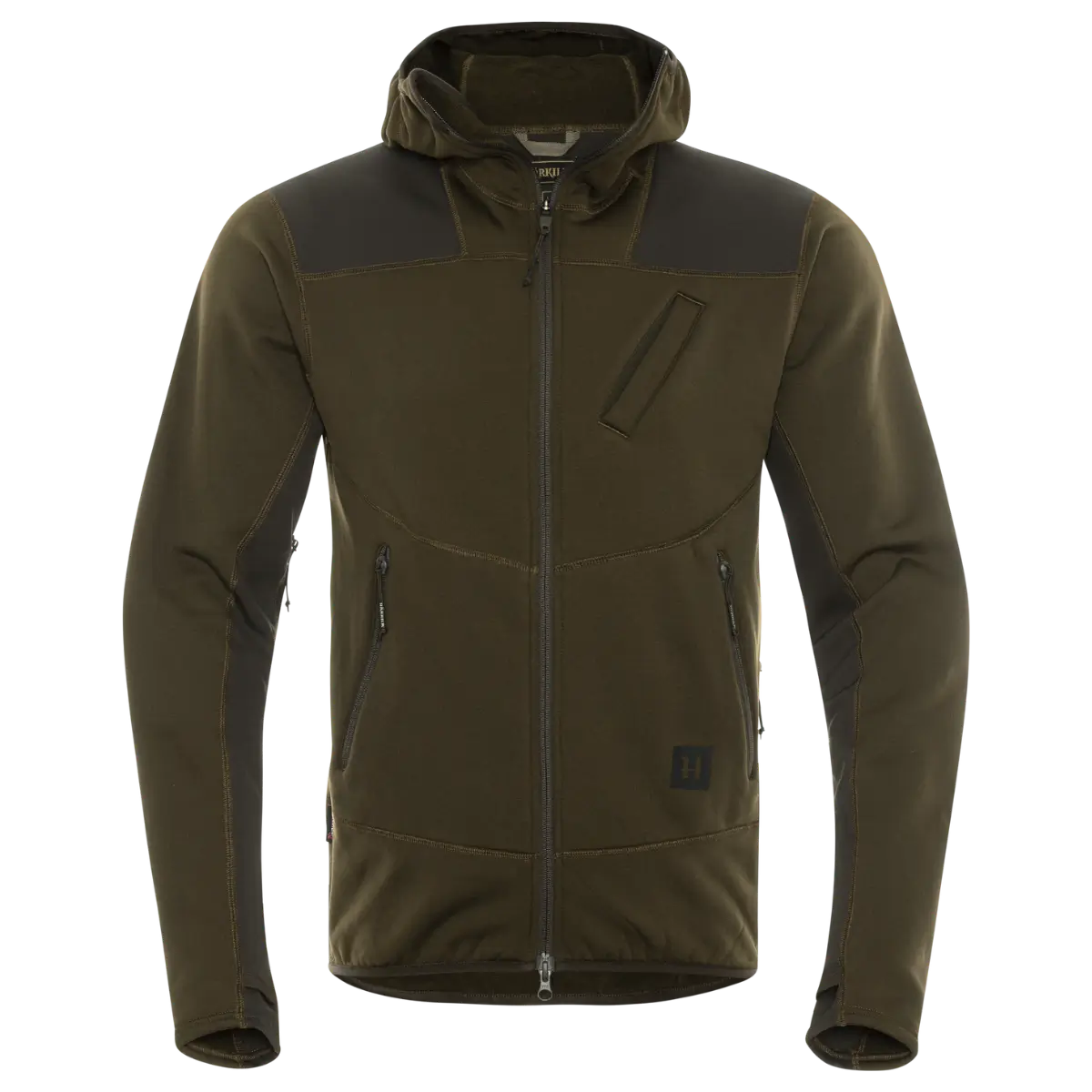 Härkila Hoodie Deer Stalker (Willow Green/Shadow Brown)