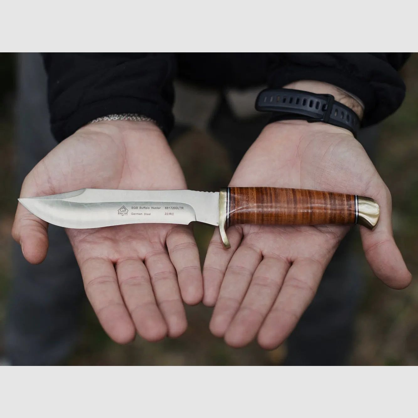 PUMA SGB Buffalo Hunter, Stacked Leather