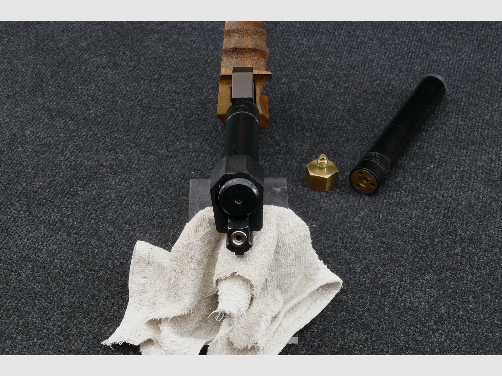 Steyr-Mannlicher LP1 CO₂ Match 4,5 mm „Match 91“ | 2 cartridges + filling adapter Ombouw naar perslucht mogelijk