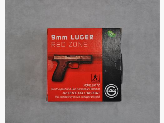 Geco JHP SX 9mm Luger 124gr