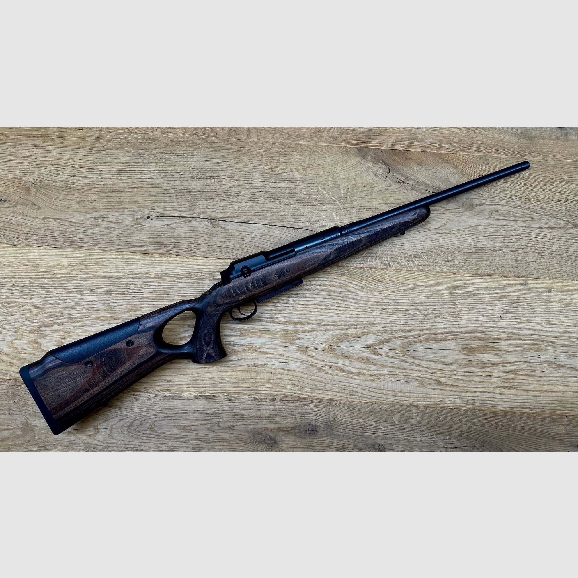 Mauser 25 Max Gauche / crosse en bois stratifié / dos de crosse réglable / .308 Win / LL 51 cm / M15x1