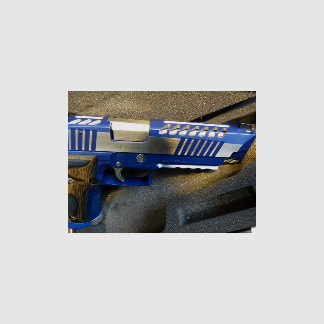 Sig Sauer P226 x-five Blue Moon Skeleton
