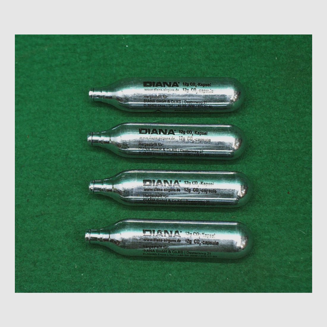 UMAREX/DIANA	 CO2 Kapseln 12g