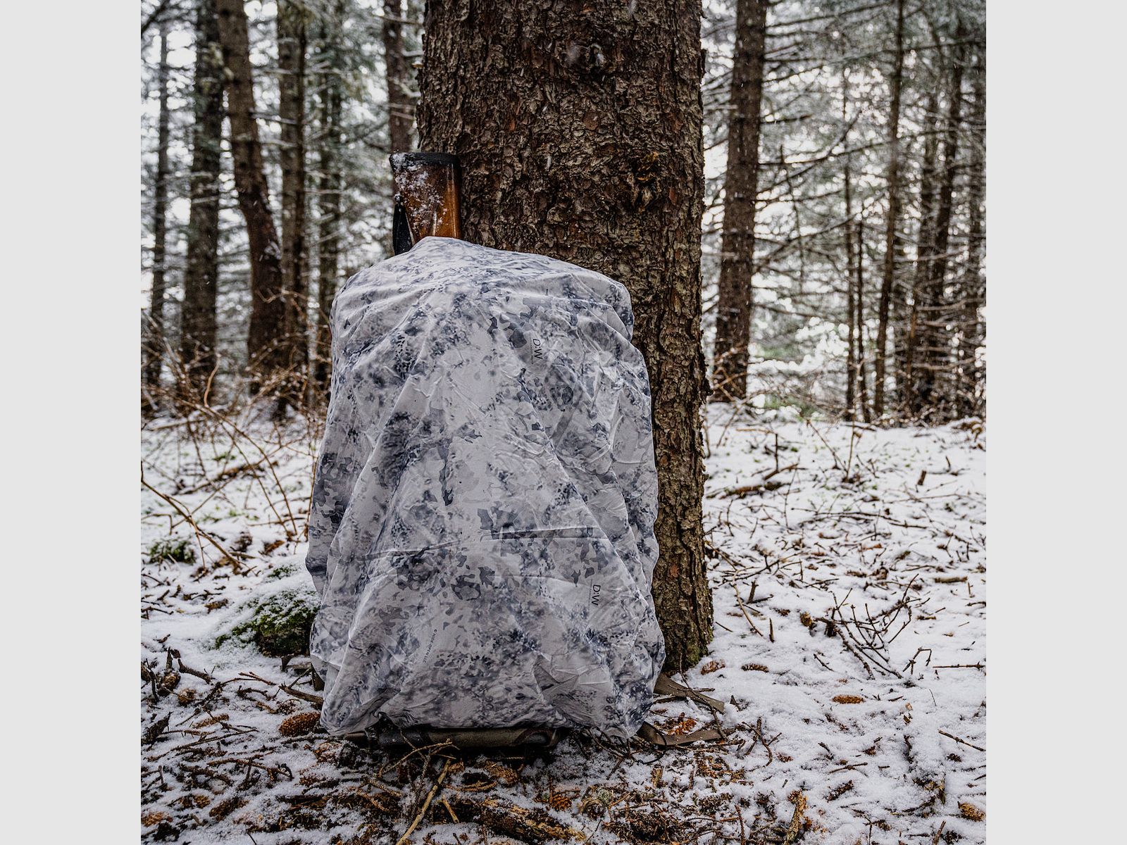 Eberlestock Rucksack-Regenhülle Large wendbar - Coyote / D. Winter, Reversible, Bild 3 von 3