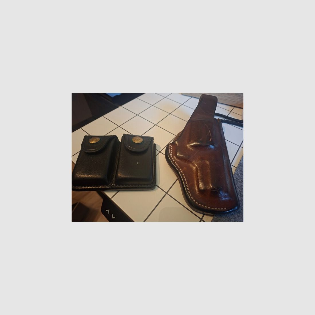Revolverholster 2-21/2 Zoll Lauf und PatronenTaschen siehe Bilder
