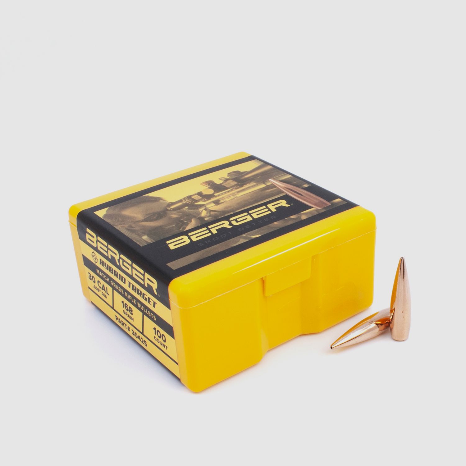 Berger Geschoss .30 Hybrid Target 168GR 100 Stück