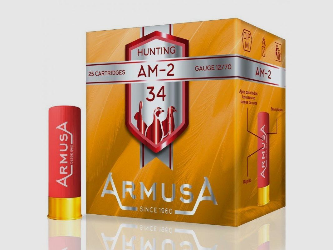 Armusa AM2 Flintenpatronen, 34 g