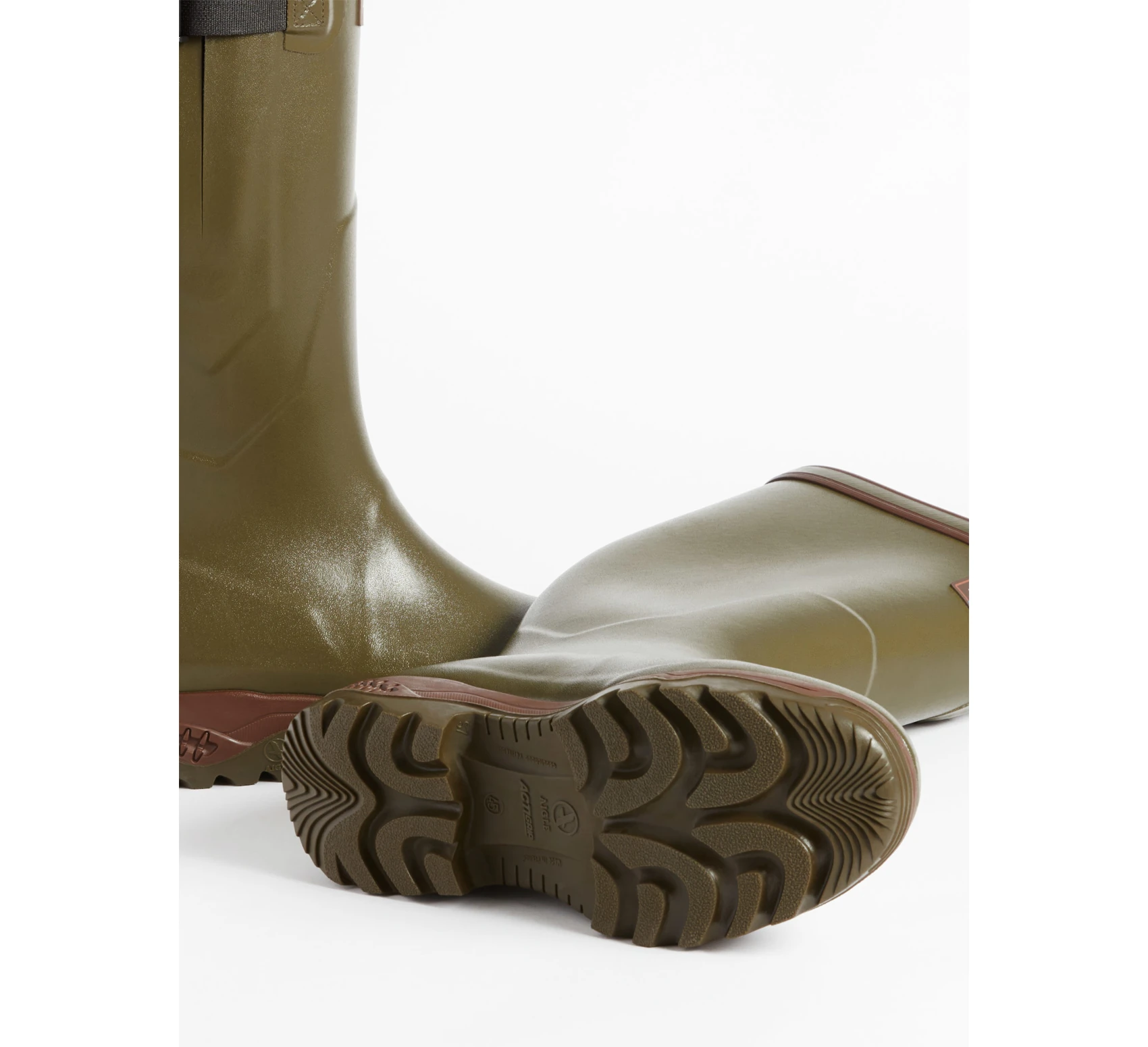 Aigle Parcours 2 VAR Gummistiefel – Khaki, Bild 6 von 9