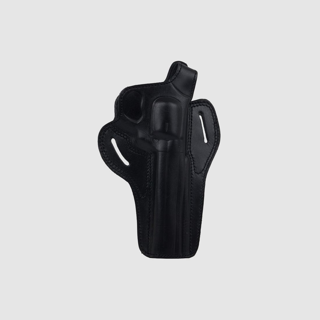 Schnellziehholster Formholster GĂĽrtelholster fĂĽr Revolver 6 Zoll Leder schwarz