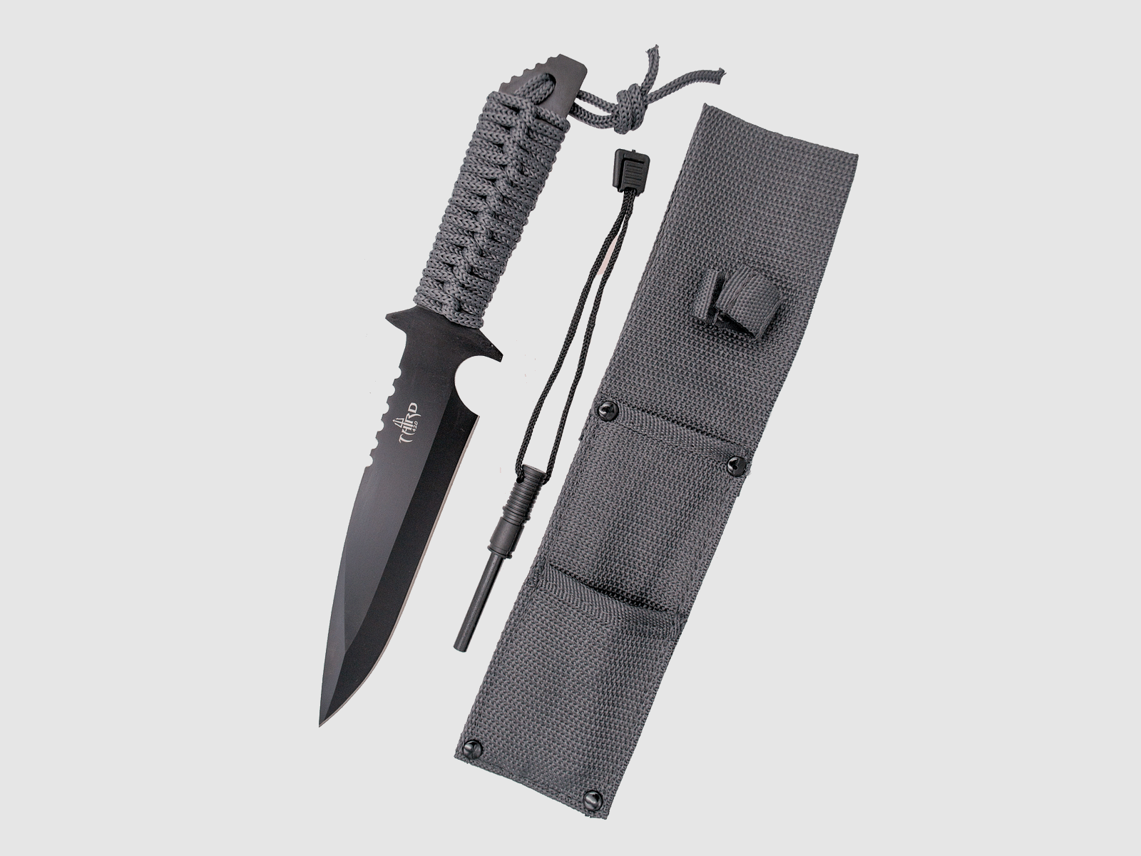 KNIFE – THIRD – TACTICAL KNIFE BLADE STEEL 17.5CM