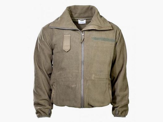 Fleece-Jacke Windbreaker oliv