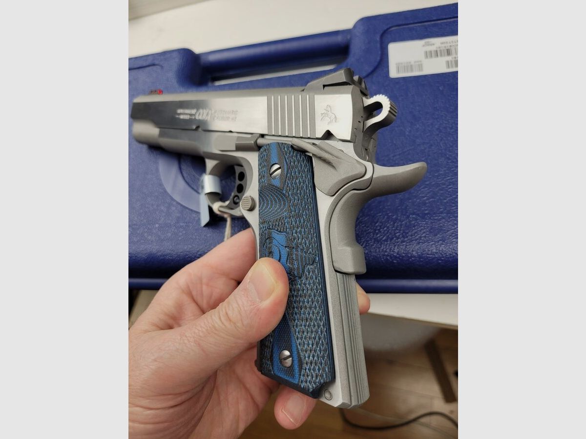 Mythique Colt 1911 – COMPETITION SERIES – 45 ACP – Neuf (et VRAIMENT en stock !), image 8 sur 10