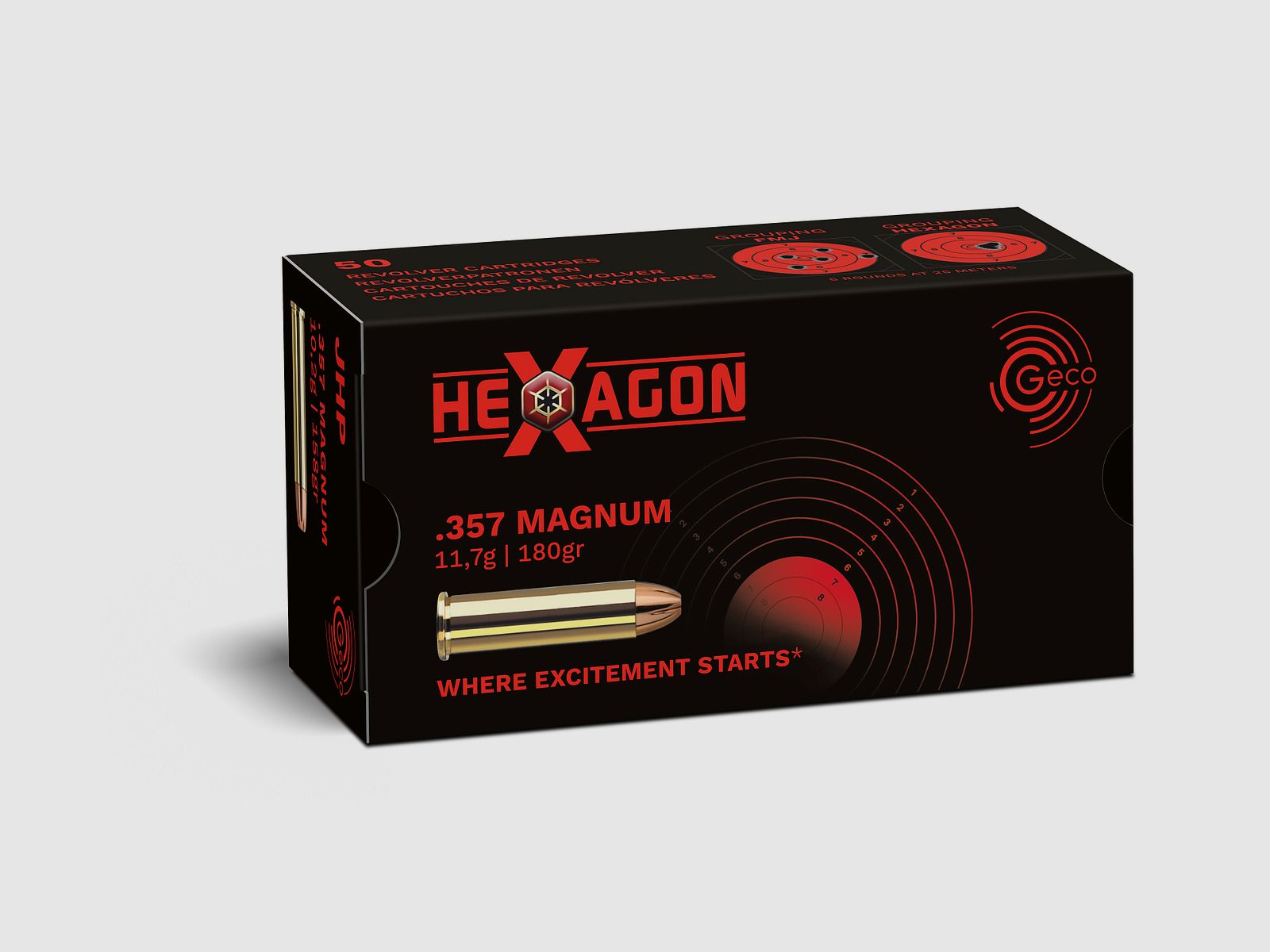 GECO .357 Mag Hexagon 11,7 g.