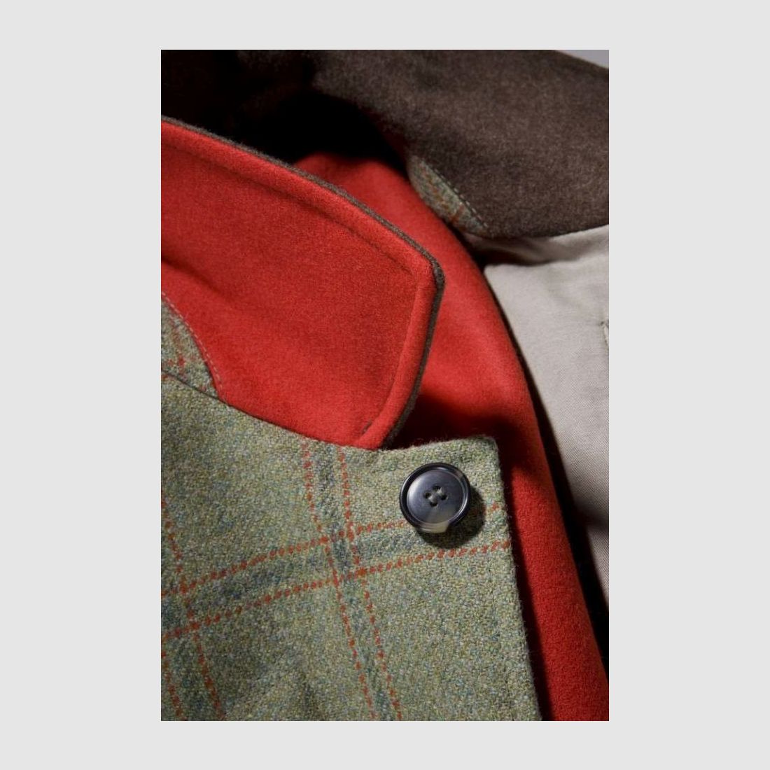 Jagdjacke Tweed, grün, Bild 2 von 4