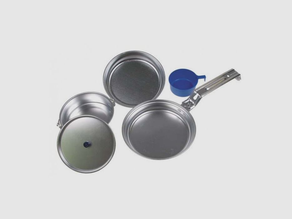 MFH Kochgeschirrset aus Aluminium, Bild 1 von 2