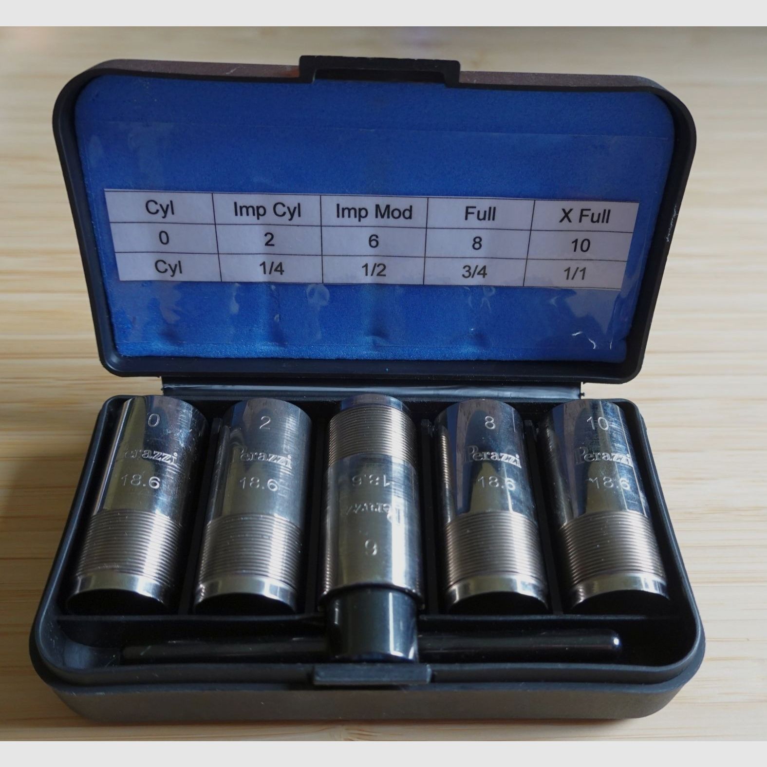 Wechsel-Chokes für PERAZZI HighTech * NEU