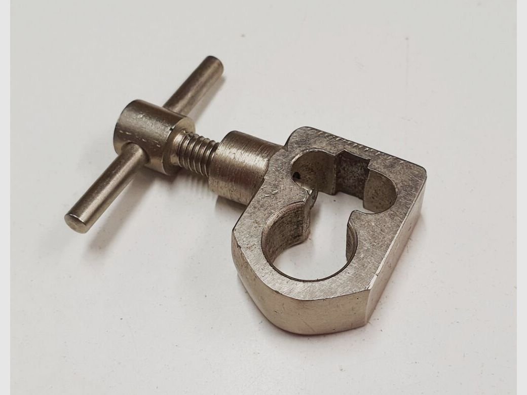 Pistole 1900/06 W+F (Pistole 06/24) Parabellum Korntreiber / Kornschieber / Kornversteller