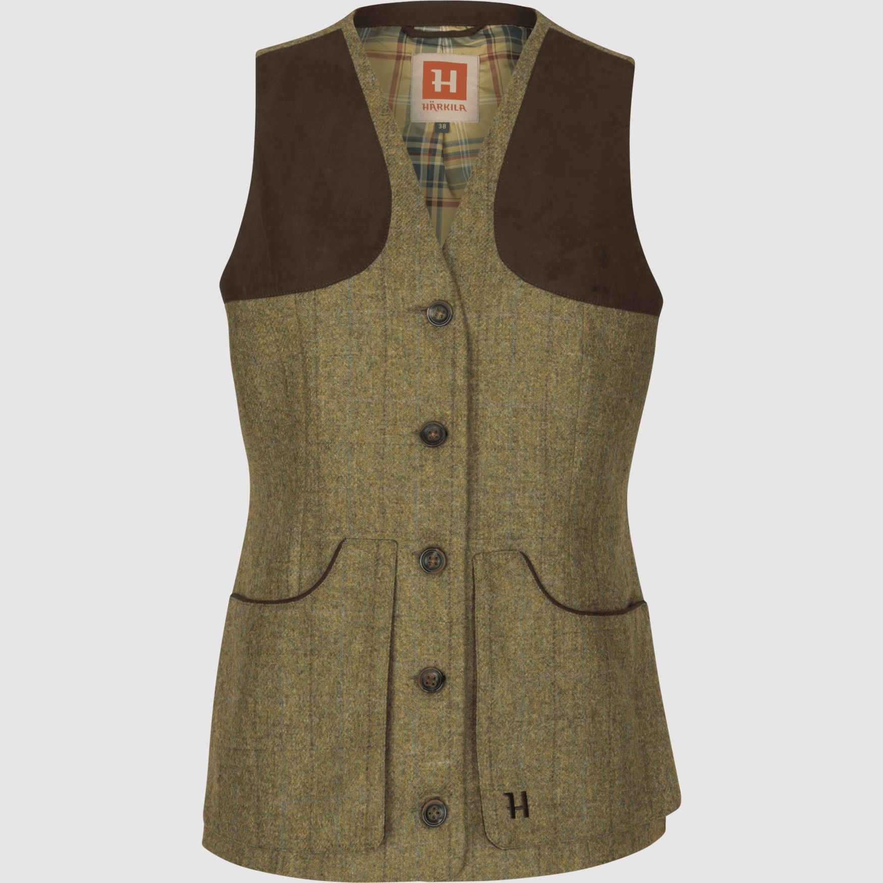 Härkila Jura Shooting Vest Women Olive 42