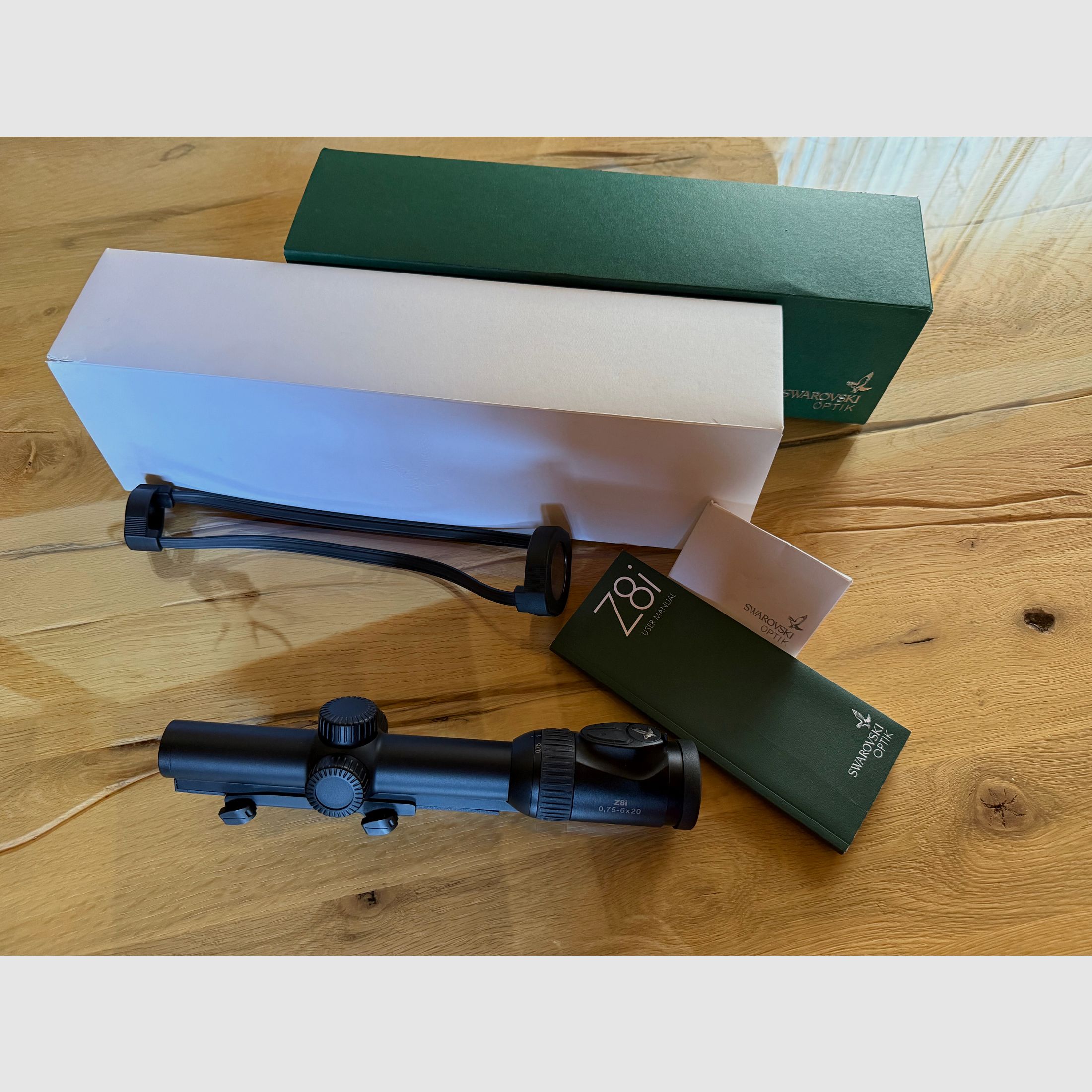 Swarovski Z8i+ 0,75-6x20 scope, like new