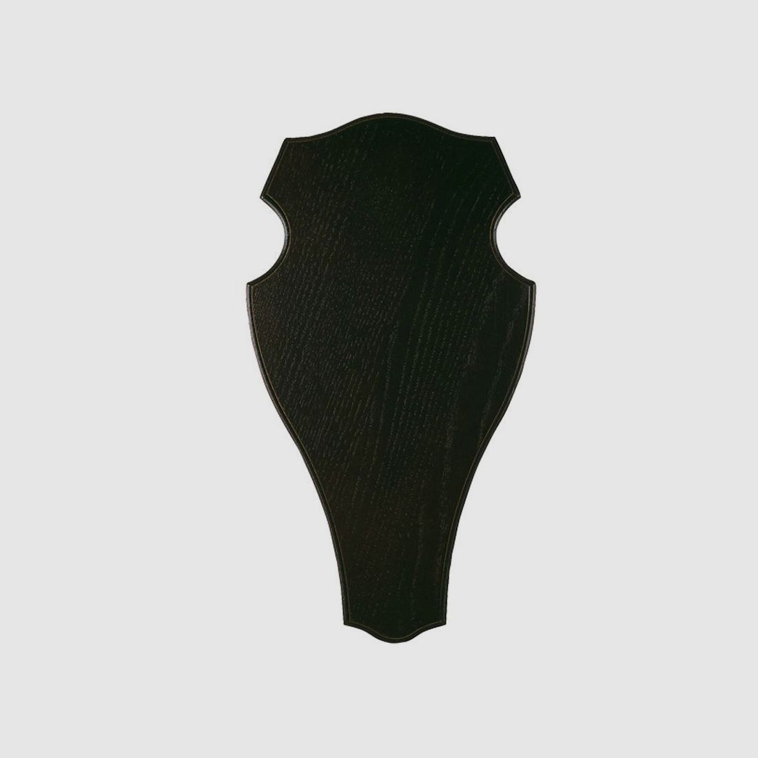 Geweihschild Eiche dunkel | 45x24cm, Bild 2 von 2