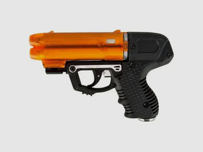 Piexon Piexon Pistola de pimienta JPX6 Speedloader 4 disparos con unidad láser