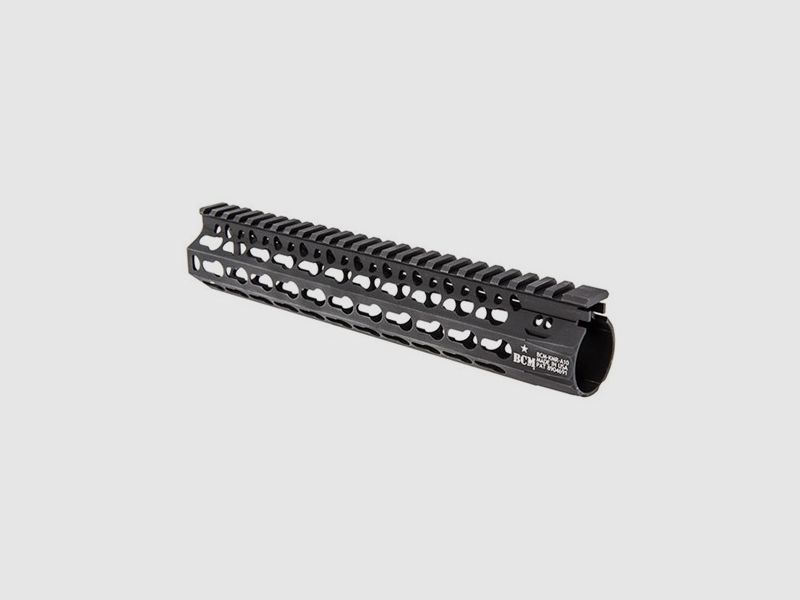 BRAVO COMPANY AR-15 BCMGUNFIGHTER™ FREE FLOAT HANDGUARDS BRAVO COMPANY KMR ALPHA KEYMOD HANDGUARD, 10.5″, BLACK, image 2 of 4
