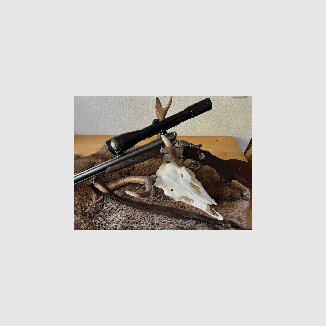 Sauer & Sohn 3000 Drilling 7x57R 16/70 mit .22 Magnum ESL (Krieghoff 44cm) / Zeiss Diavari 2,5-10x52