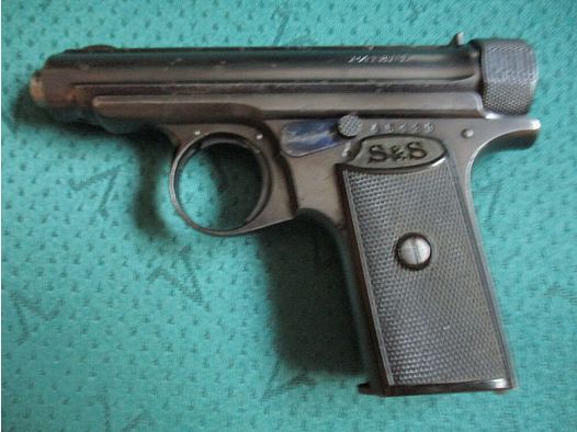 Pistole 7,65mm Sauer & Sohn Mod. 1913 aus Sammlung	 1913