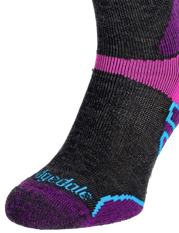 Women's socks BRIDGEDALE Lightweight T2 Merino Sport 3/4 charcoal, image 3 of 3