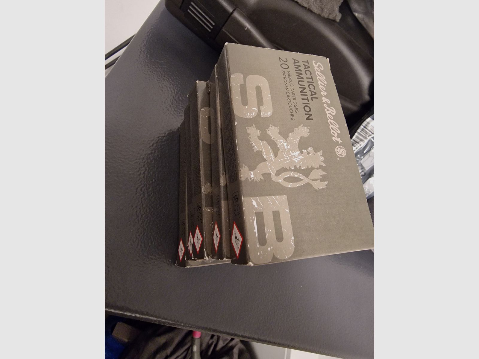 5 Pakete Munition, .300blk subsonic, Stellier&Ballot 