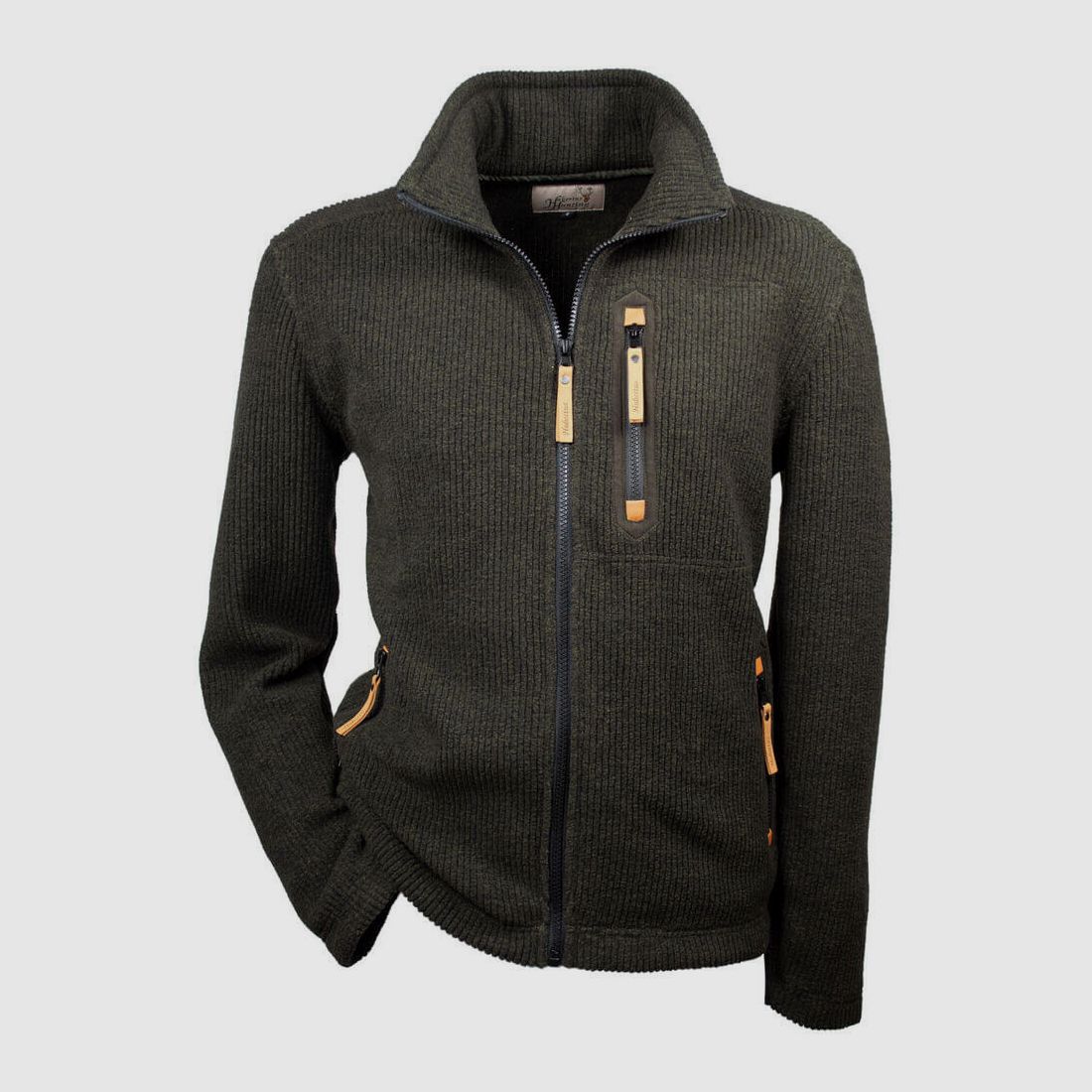 Hubertus Funktions-Strick-Fleecejacke