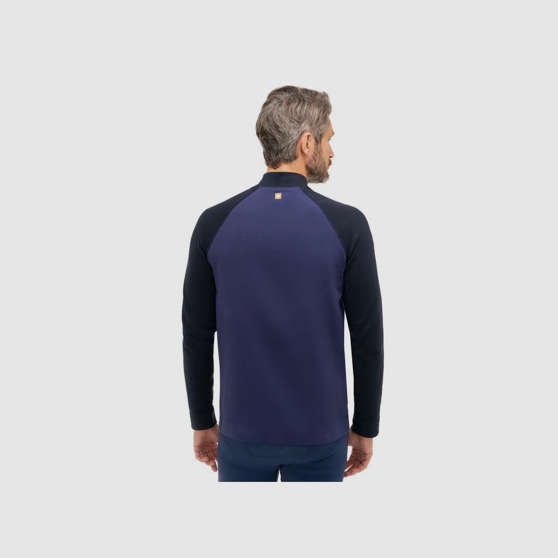 Brubeck – Herren-Sweatshirt Athletic dunkelblau/marineblau, Bild 4 von 4