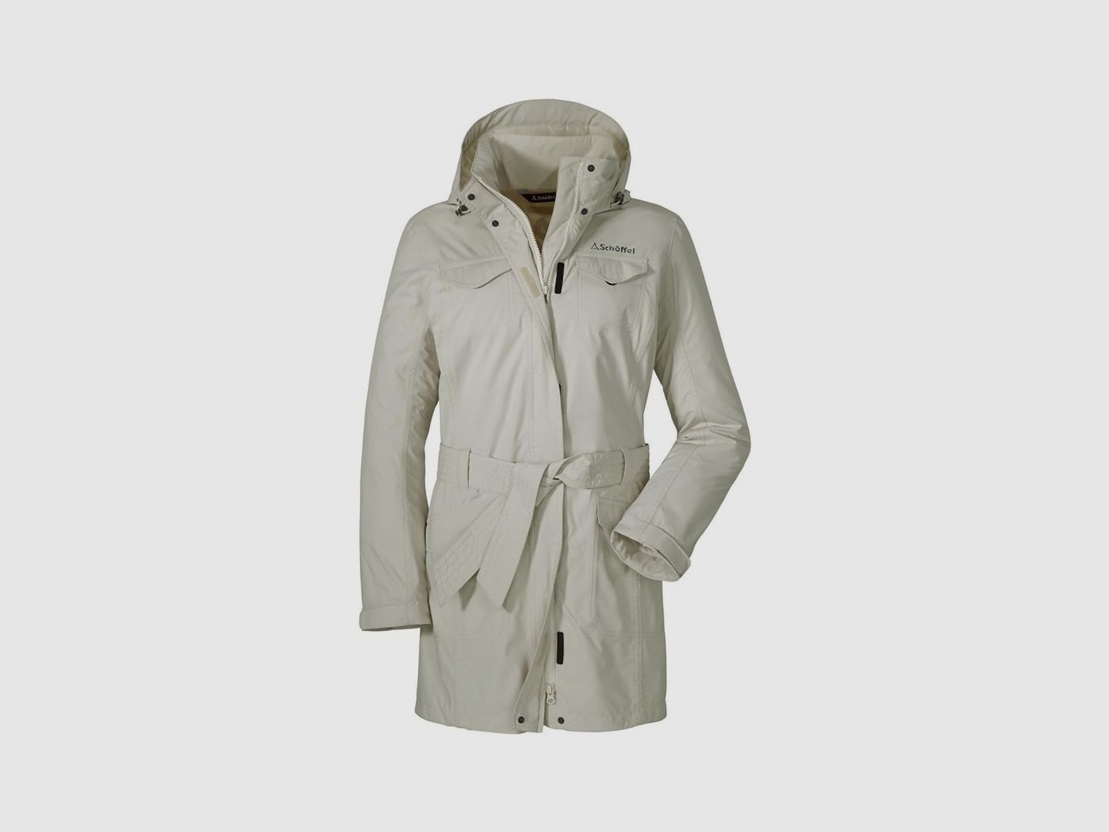 SCHÖFFEL Marjan Damen Kurzmantel Beige