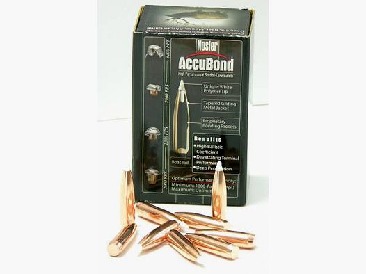 NOSLER Geschosse ACCUBOND Kal.308 - 200gr 50Stk 54618