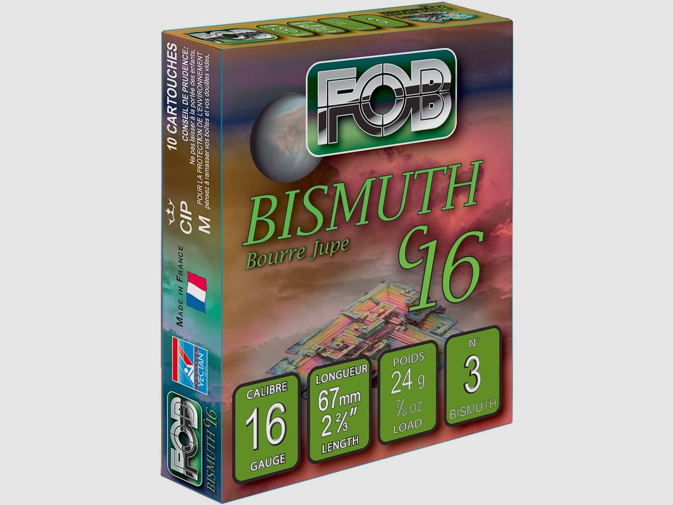 FOB 16/67.5 ZH Bismuth 3.5mm 24g, image 1 of 2
