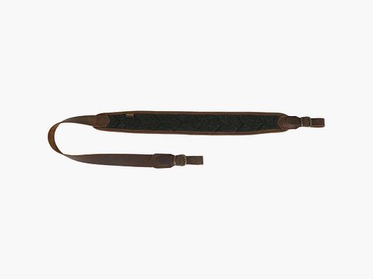 AKAH geweerband Buffalo Ranger leer met gestikte padding
