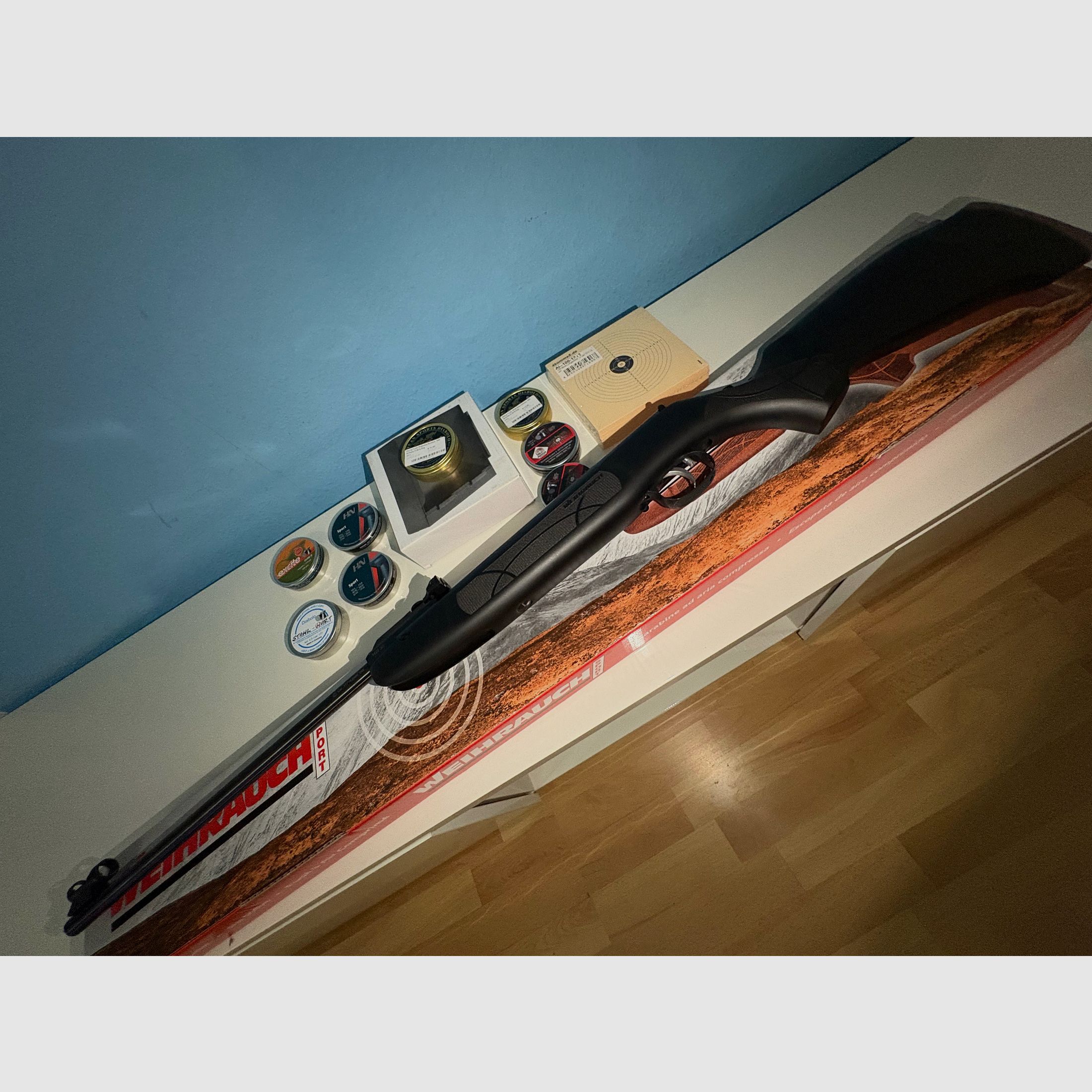 Luftgewehr Weihrauch neu mit Zubehör