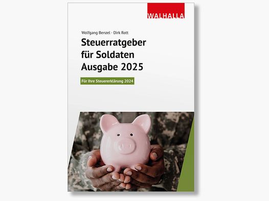 Walhalla Verlag Buch Steuerratgeber für Soldaten Ausgabe 2024