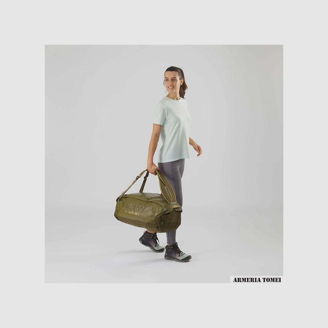 SALOMON – OUTLIFE DUFFEL 45 Olive Night / Martini Olive, Bild 3 von 5