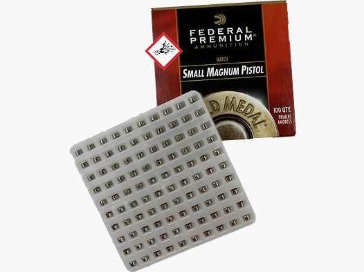 Federal amorces Gold Medal #200 Petite Pistolet Magnum
