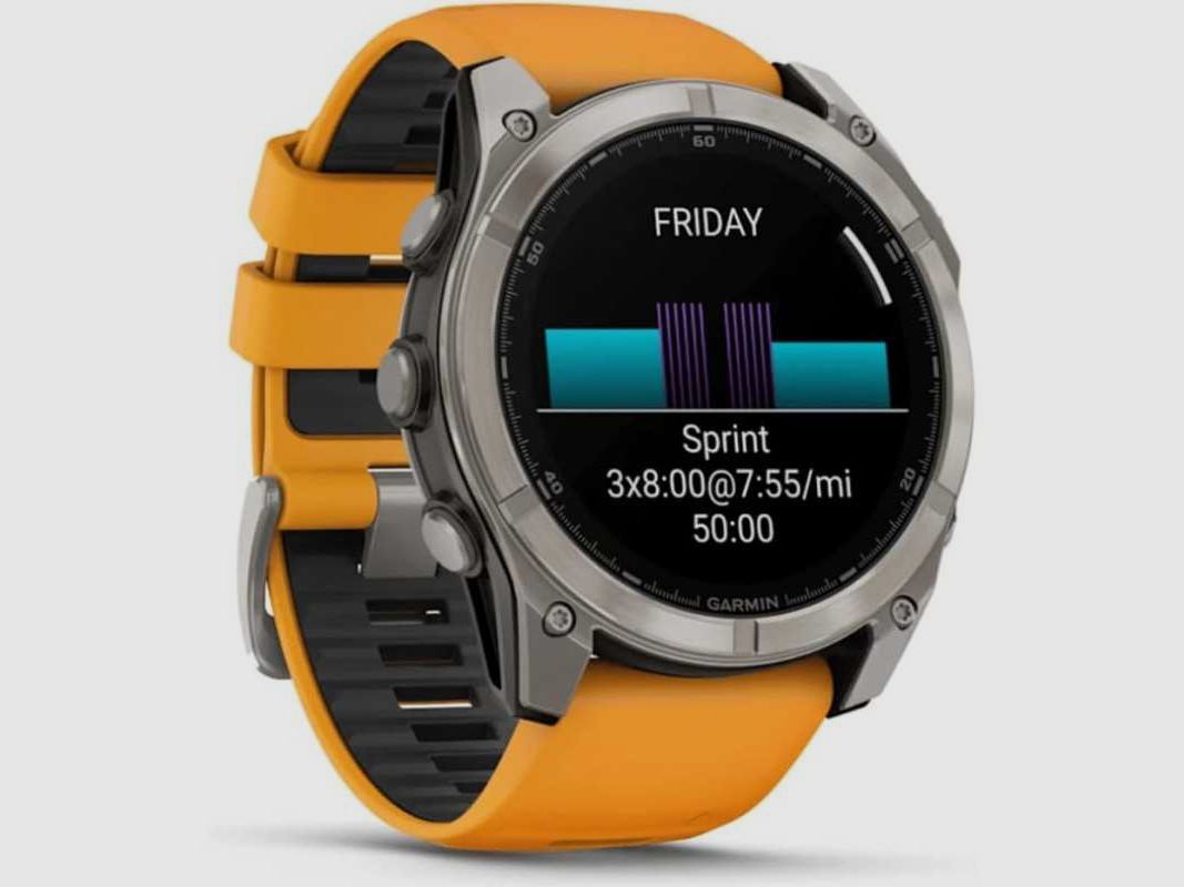 Garmin fēnix® 8 Horloge - 47 mm, AMOLED Zwart Titanium, afbeelding 5 van 8
