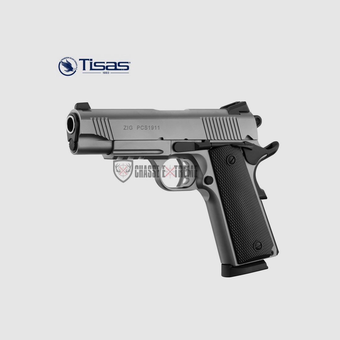 Pistole TISAS Zig Pcs 1911 Inox 4,25", Bild 3 von 6