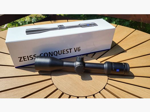 Zielfernrohr ZEISS Conquest V6 2-12x50 M (mit Schiene) mit Leuchtpunkt