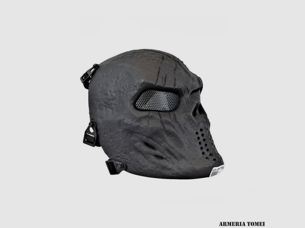 WOSPORT – BLOODED SKULL MASK BLACK, image 3 of 4