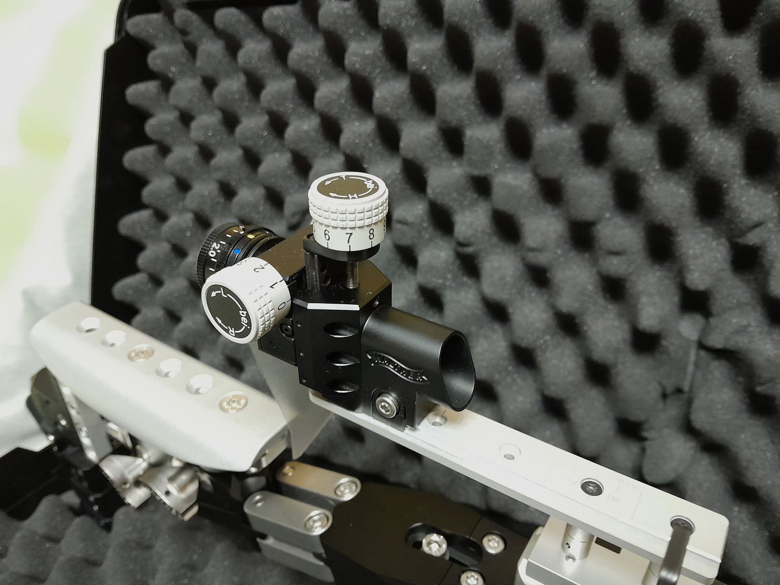 Walther LG 400 monotec Abzug elektronisch Auflage 