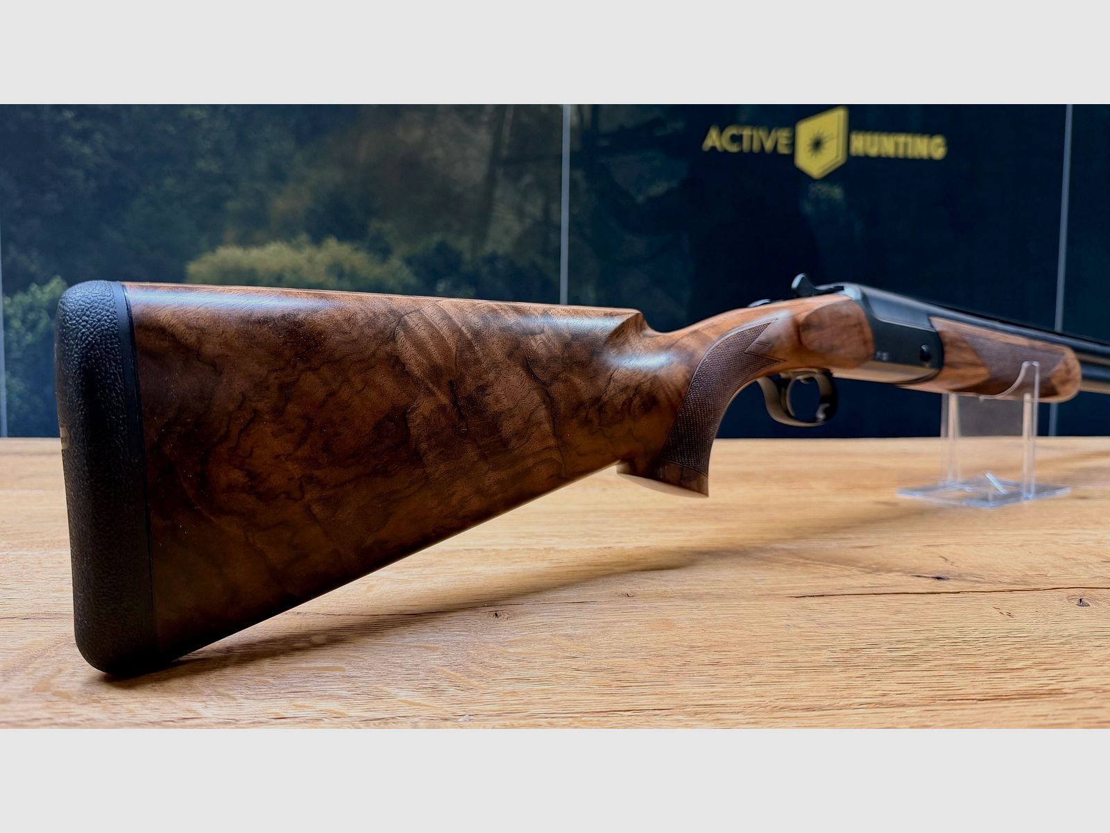 Blaser F16 Game 12/76 / HK 6 / Mattierter Schaft / 5 Briley Wechselchokes / Custom Leuchtkorn