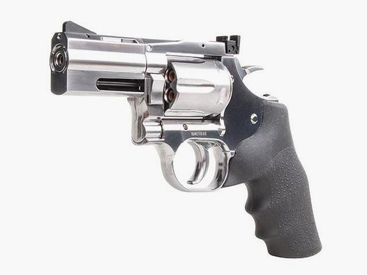 Dan Wesson 715 2,5 cala Srebrny rewolwer CO2 4,5 mm stalowe BB